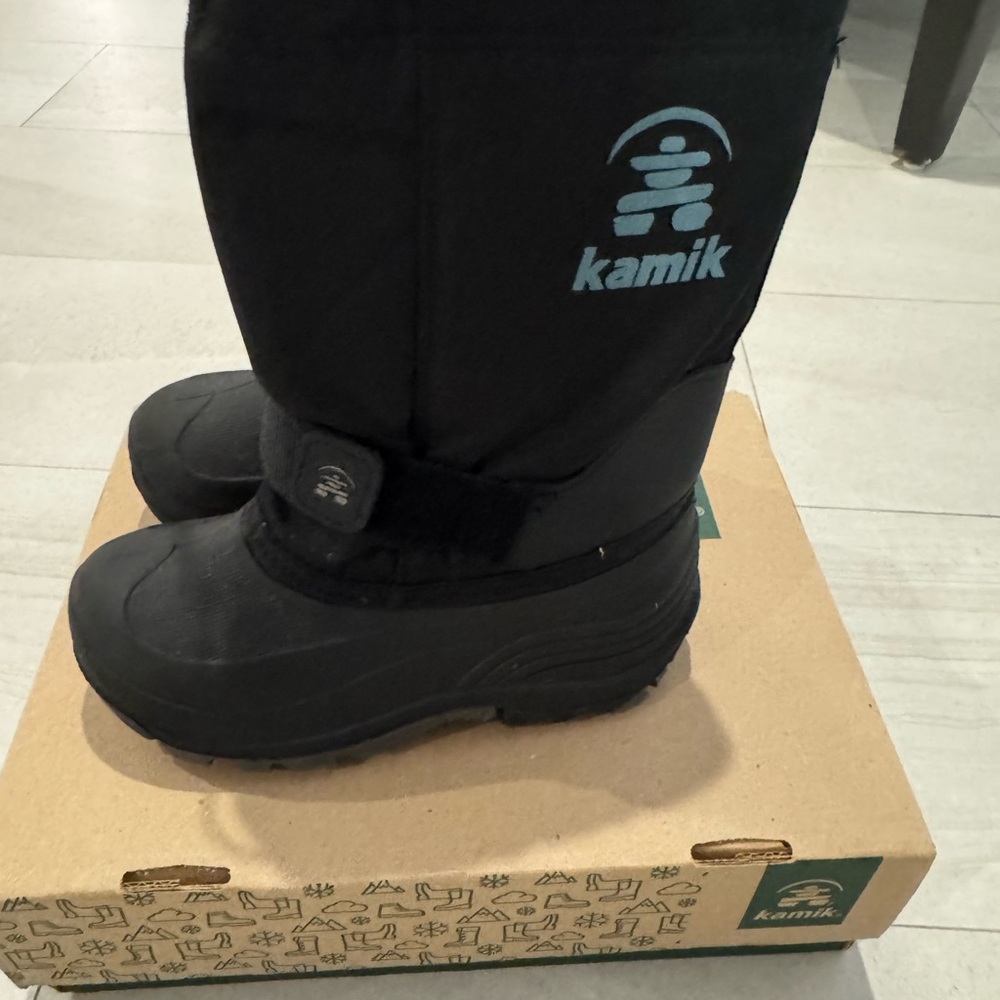 Kamik Black Winter Boots Unisex Sz 13